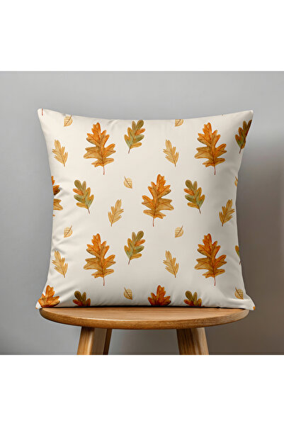 Filamente Double-Sided Digital Printing Throw Pillow Cover Autumn / Leaf Pattern