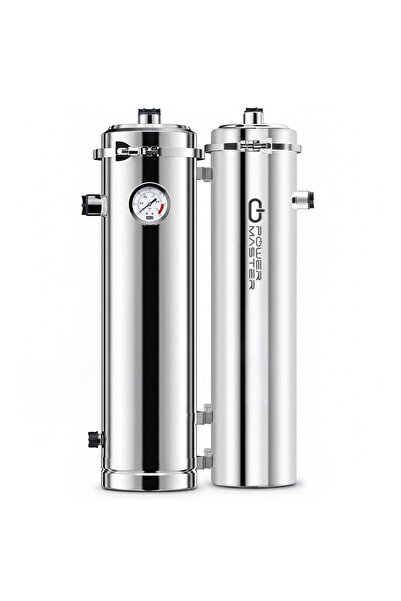 Powermaster PM-28654 Ana Hat Su Arıtma Sistemi 10.000 L/Saat Paslanmaz Çelik ...