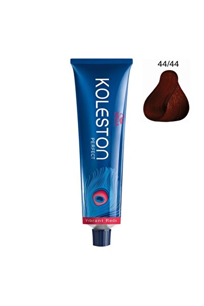 OEM Wella Professionals, Koleston Perfect, Permanent Hair Dye, 44/44 Medium Intense Red Brown, 60 ml