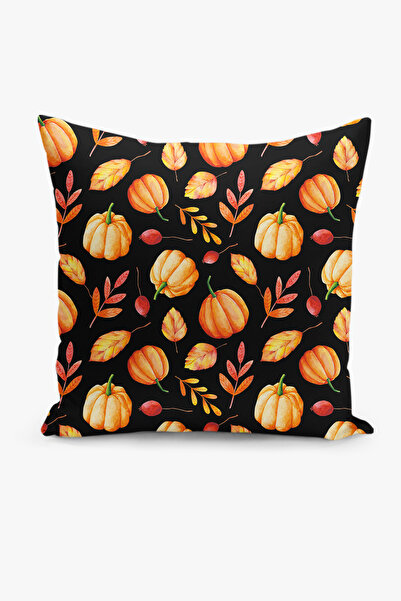 Filamente Double-Sided Digital Printing Throw Pillow Cover Autumn / Pumpkin Pattern