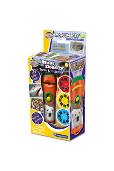 Brainstorm Flashlight projector - The most dangerous animals