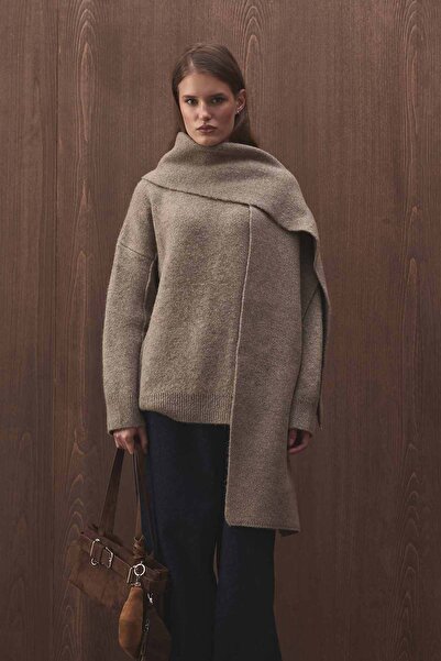 Hooopstore Soft Textured Mink Scarf