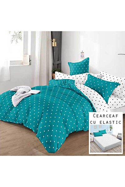 Patul Bed Linen, Fine Cotton, Sulphur, Double Bed, 2 Persons, Fitted Sheet