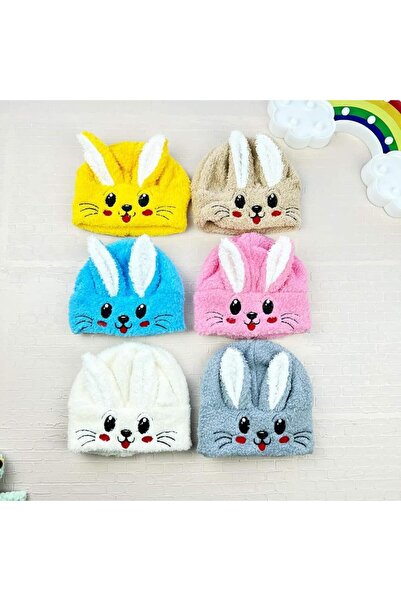 By Cwhr Welsoft Bear-Ear Boy Baby Plush Winter Hat Girl Baby Winter Hat