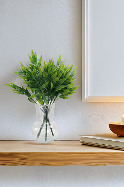 Yapay Çiçek Deposu Artificial Palace Plant 38 cm Green