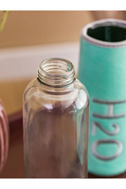 Tohana H2O Glass Flask with Plush Cover 600 ml