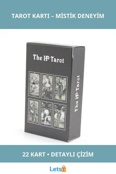 Letsii بطاقة التاروت الفنية ذات طابع هاري بوتر