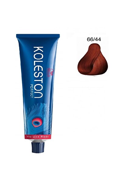 Wella Professionals Koleston Perfect Permanent Hair Dye 66/44 Dark Blonde Intense Red 60 ml