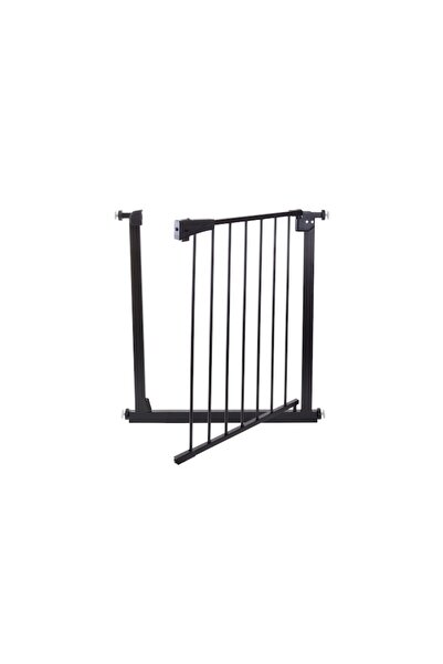 ideal STORE idealStore Safety Gate for Stairs, Adjustable 75-85 cm, Steel, Black
