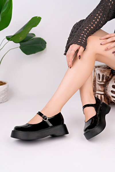 Madam Tarz SMR-4022 Мокасини с дебела подметка и катарама