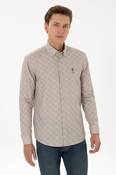 U.S. Polo Assn. Erkek Regular Uzun Kollu Kışlık Gömlek 2235858