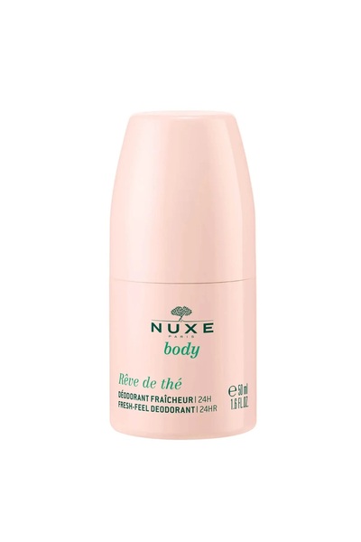 Nuxe Reve de The, Vegan, Revigorant, Deodorant Roll-On, Pentru Femei, 50 ml