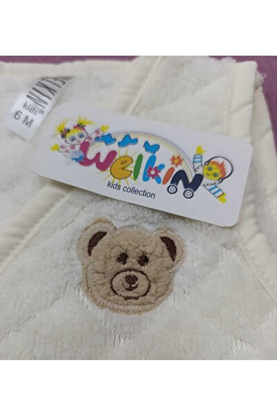 Welkin Baklava Patterned Welsoft Bear Embroidered Vest