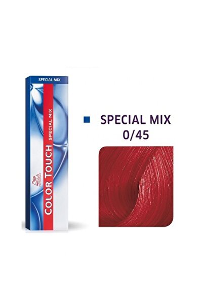 Wella Professionals Color Touch Special Mix Ammonia-Free Semi-Permanent Hair Dye 0/45 Red ...
