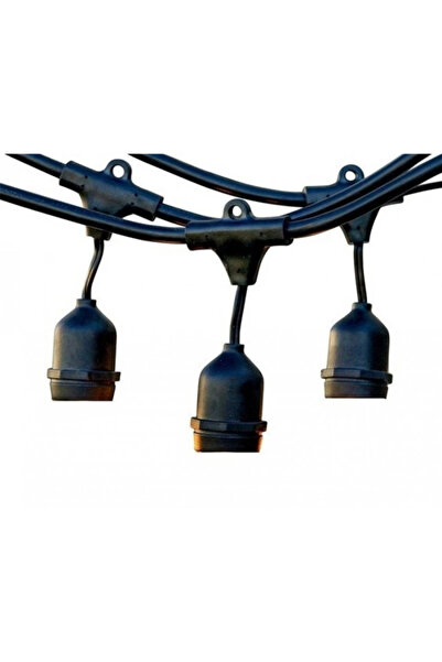 zola Lighting garland, 15 bulbs, total length 15 m, 220-240V, 50/60Hz, warm white light, IP44