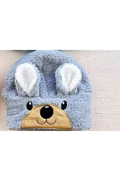 By Cwhr Welsoft Bear-Ear Boy Baby Plush Winter Hat Girl Baby Winter Hat