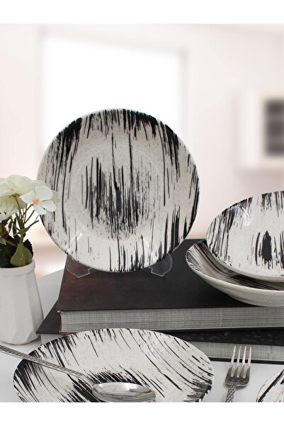 Arna Porselen Anka 20 Cm Ceramic Dinner Plate 6 Pieces