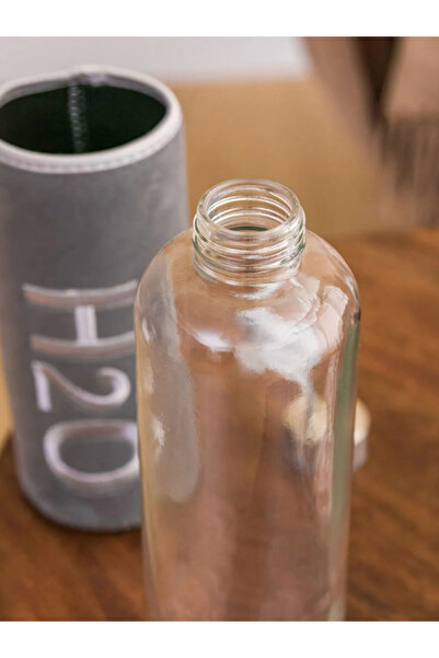 Tohana H2O Glass Flask with Plush Cover 600 ml
