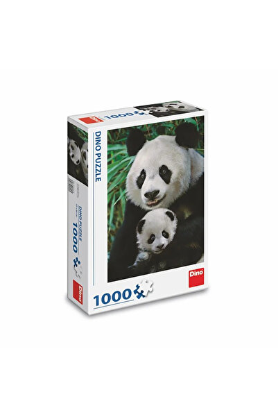 Dino Puzzle - Panda Family (1000 pieces)