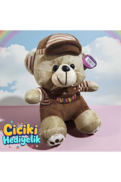 ciciki hediyelik Plush Teddy Bear with Dress Plush Hugs Baby Teddy Bear Plush Large Size 38 cm