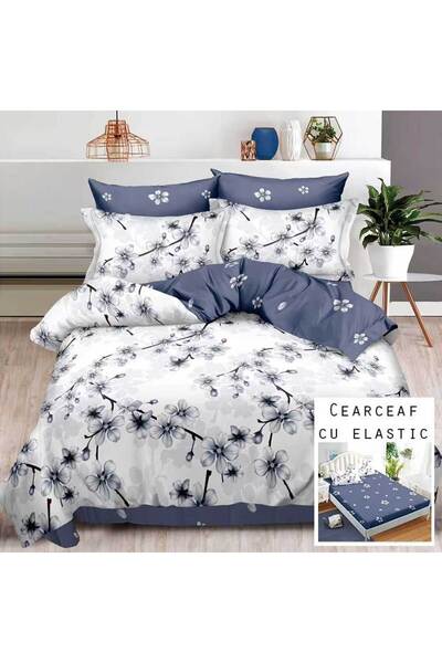 Patul Lenjerie de pat, Bumbac Finet, Pucioasa, Pat Dublu, 2 Persoane, Cearcea...