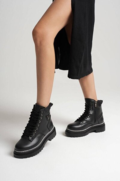 Ozzo Woman Simli sargı taban kadın postal