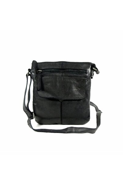 Daniel Ray Men's genuine leather bag, Daniel Ray, Antiochie, Black