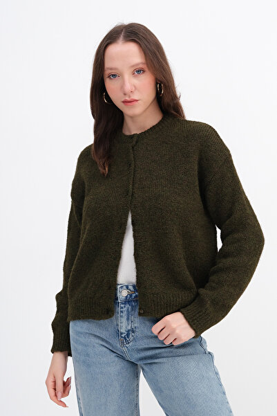 Addax Buttoned Knitwear Cardigan H3473