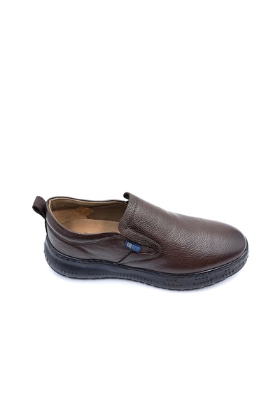 Scootland Справжня шкіра Легкий і м'який дизайн Коричневі чоловічі кросівки без шнурків Комфортні кросівки