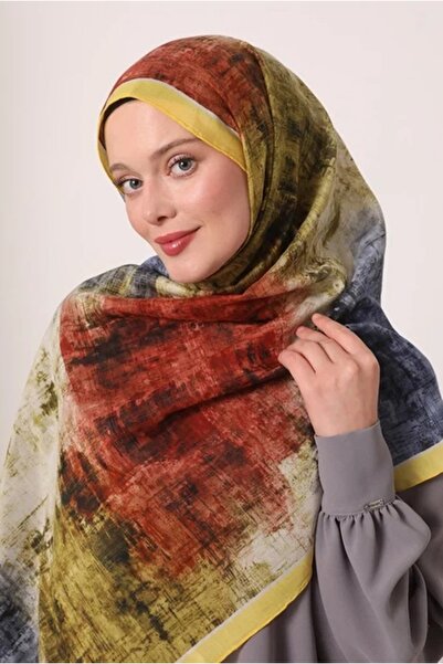 LuvenSara Silk Elite Şal | Güneş Sarısı