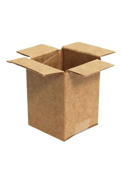 Genel Markalar 3x3x4cm Tek Oluklu Koli - Kraft