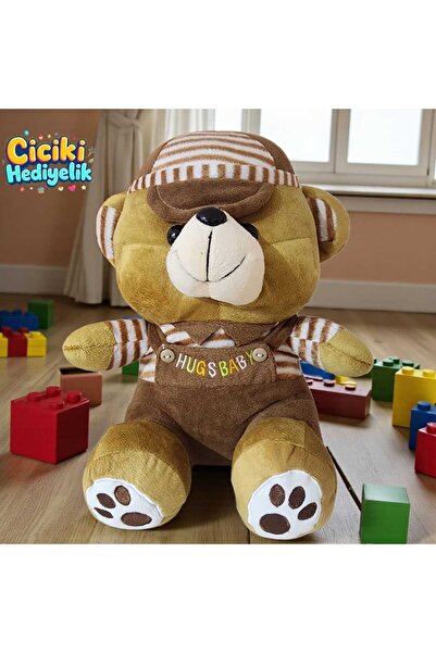ciciki hediyelik Plush Teddy Bear with Dress Plush Hugs Baby Teddy Bear Plush Large Size 38 cm