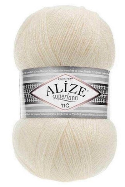 Alize Süperlena Tiğ 5 Pieces Color: 01