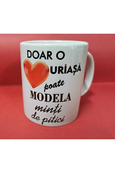 magazinu de gravura Cana ceramica personalizata - Doar o inima uriasa