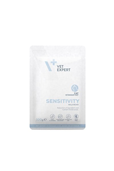 shumee VetExpert Veterinary Diet Sensitivity hrană umedă pentru pisici 24 x 100g