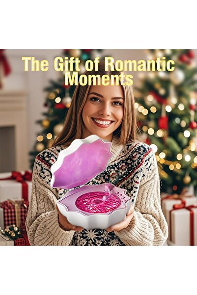 Generic Northern Lights Projector - Night Light with Bluetooth Speaker & White Noise (Purple)