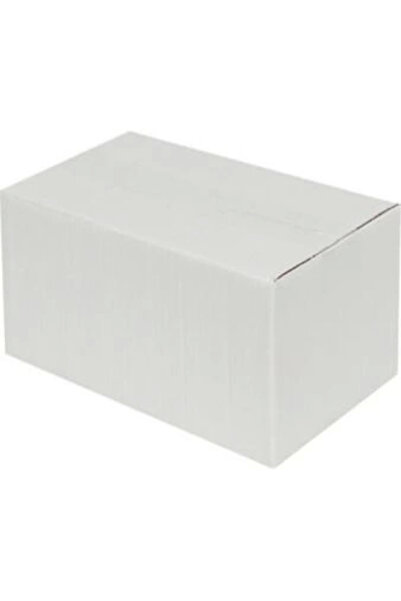 ofisturka 10x6x5cm Tek Oluklu Koli - Beyaz