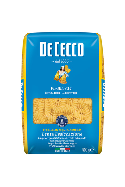 De Cecco 34 Fusilli 500g
