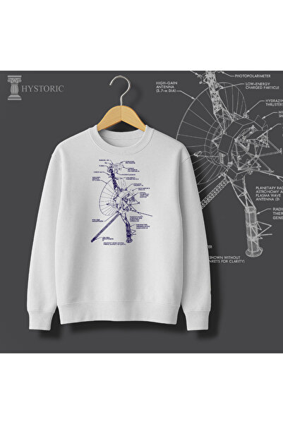 Hystoric Wear Voyager-I Sırt Printed Sweatshirt