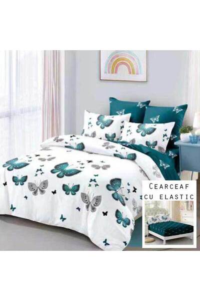 Patul Lenjerie de pat, Bumbac Finet, Pucioasa, Pat Dublu, 2 Persoane, Cearcea...