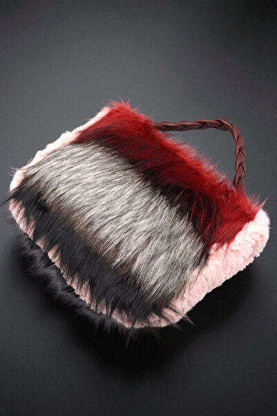 HFKY Women's Shoulder Bag. Furry Arm Bag.