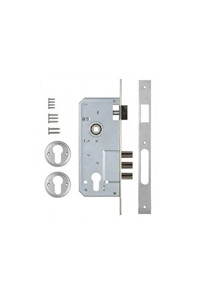 Kale Kilit Door lock, mortise, 152-3MR, Chrome, backset 45 mm, center distance 85 mm