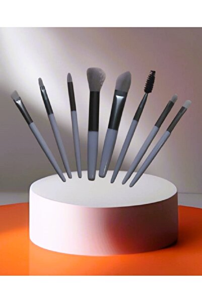 madam shushu مجموعة فرش مكياج مكونة من 8 قطع (حقيبة قابلة للقفل)