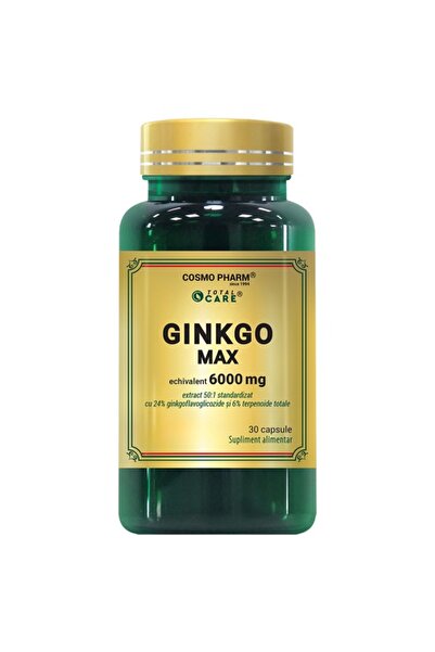 Cosmopharm GINKGO MAX 120 mg – Memorie si Concentrare 30 capsule