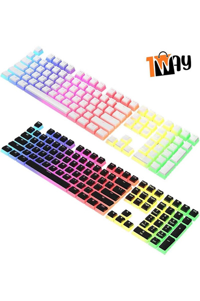 1way كيبورد بارتفاع صغير للالعاب
