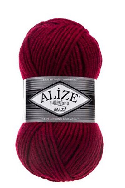 Alize SÜPERLENA MAXI BORDO 5 ADET COLAR : 390