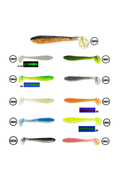 Fujin Round Bait 10 Cm Silikon Yem