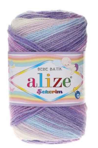 Alize My Sweet Baby Batik Lavender Batik 5 Pieces Collar: 3483