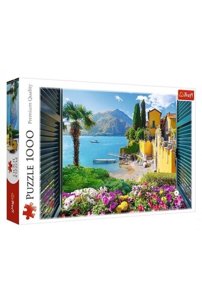 Trefl Puzzle Lacul Como - 1000piese - panorama Italia