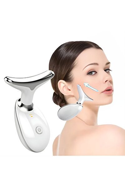 Whimlets Facial and neck massager, EMS + LED + heating, ideal for toning, relaxation and facial contouring